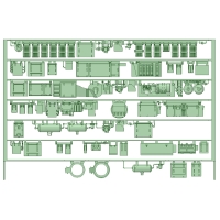 TB80-10：850形(３連)床下機器【武蔵模型工房　Nゲージ 鉄道模型】